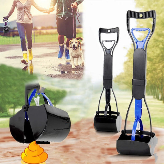 Portable Long Handle Dog Poop Pooper Cleaner